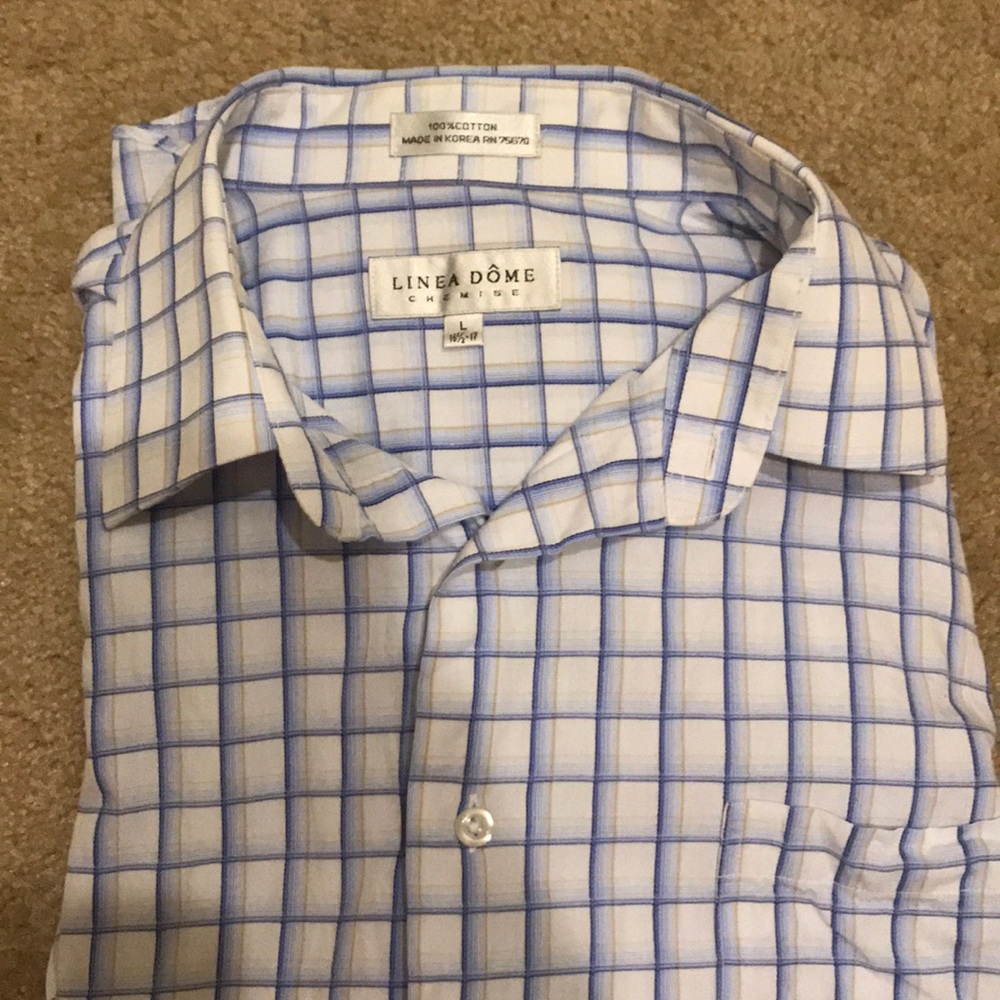 Men’s button down dress shirt